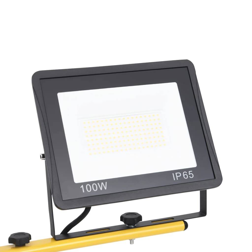 vidaXL LED-Fluter mit Stativ 2x100 W Kaltweiß