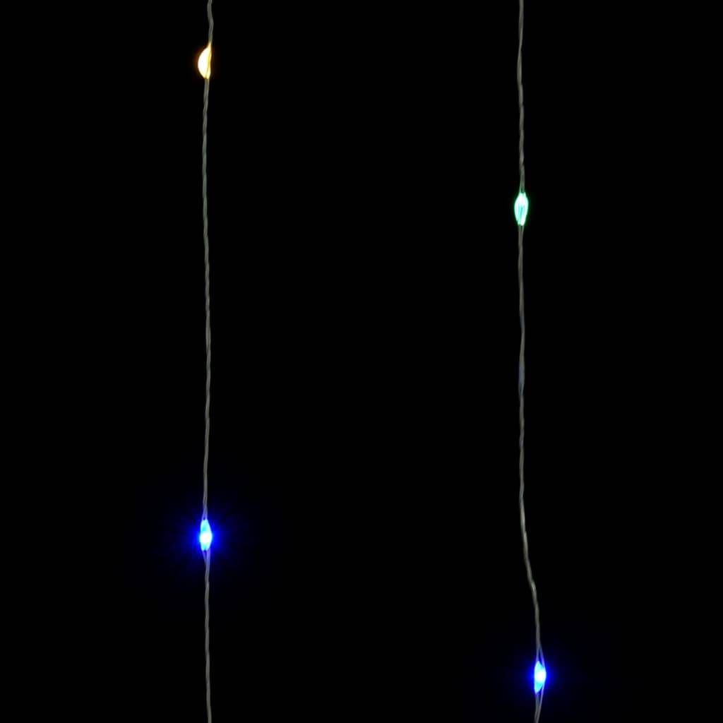 vidaXL LED-Lichterdraht 40 m 400 LED Mehrfarbig 8 Funktionen