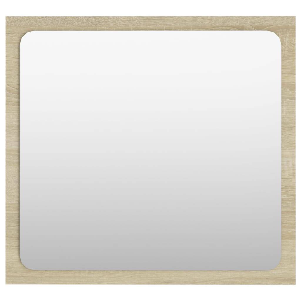 vidaXL Badspiegel Sonoma-Eiche 40x1,5x37 cm Holzwerkstoff