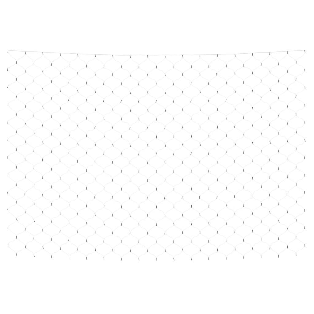 vidaXL LED-Lichternetz Warmweiß 3x3 m 306 LEDs Indoor Outdoor