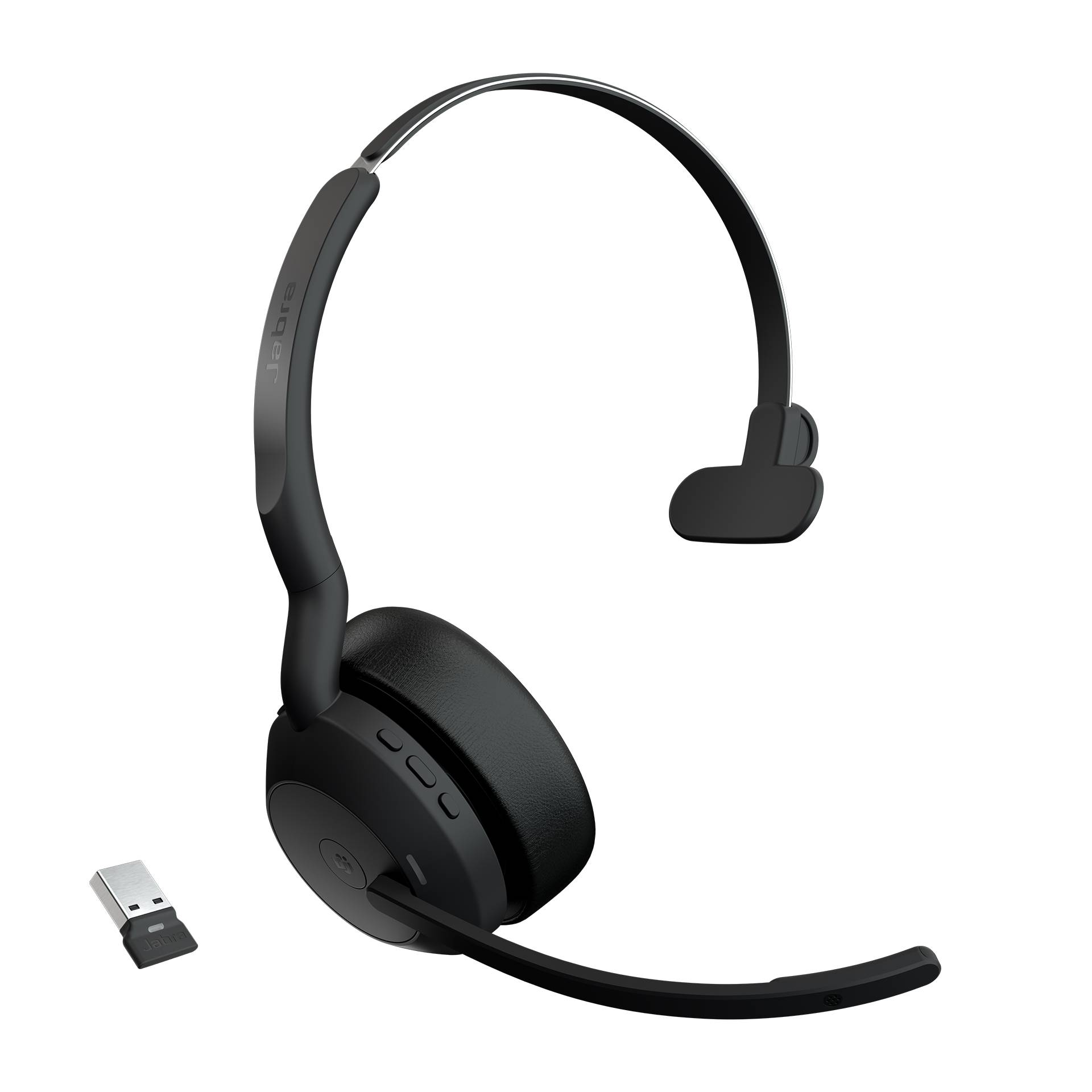 Jabra Evolve2 55 MS Mono - Headset - On-Ear - Bluetooth