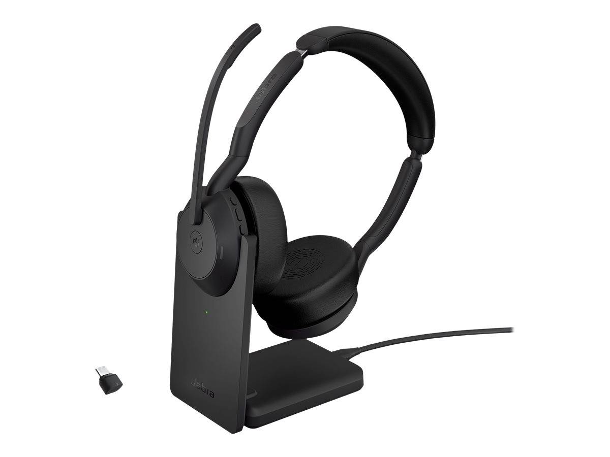 Jabra Evolve2 55 MS Stereo - Headset - On-Ear