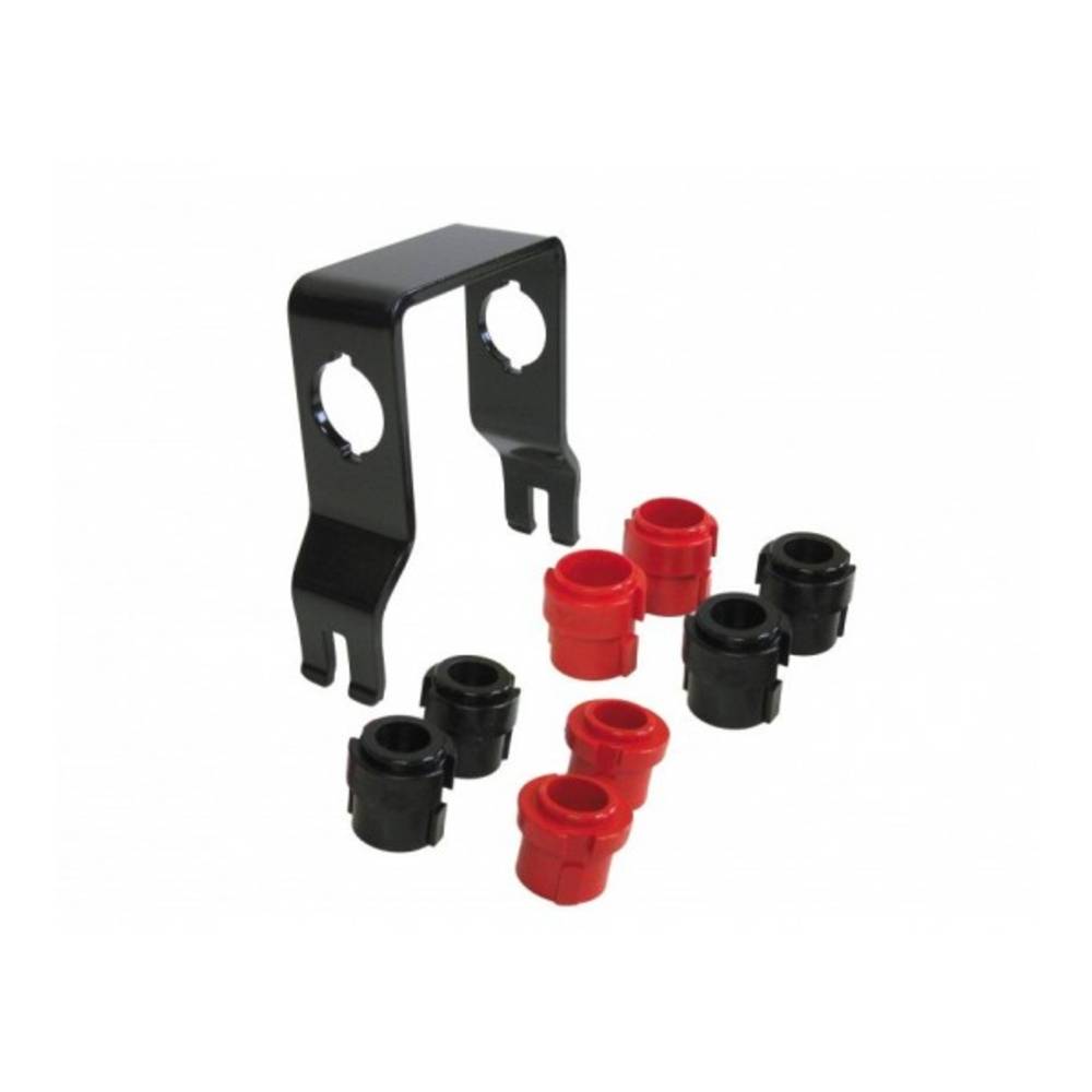 Peruzzo 407 Downhill Adaptor Ø12/15/15boost/20 mm Achse für Dachträger Pordoi Delux Duna, schwarz