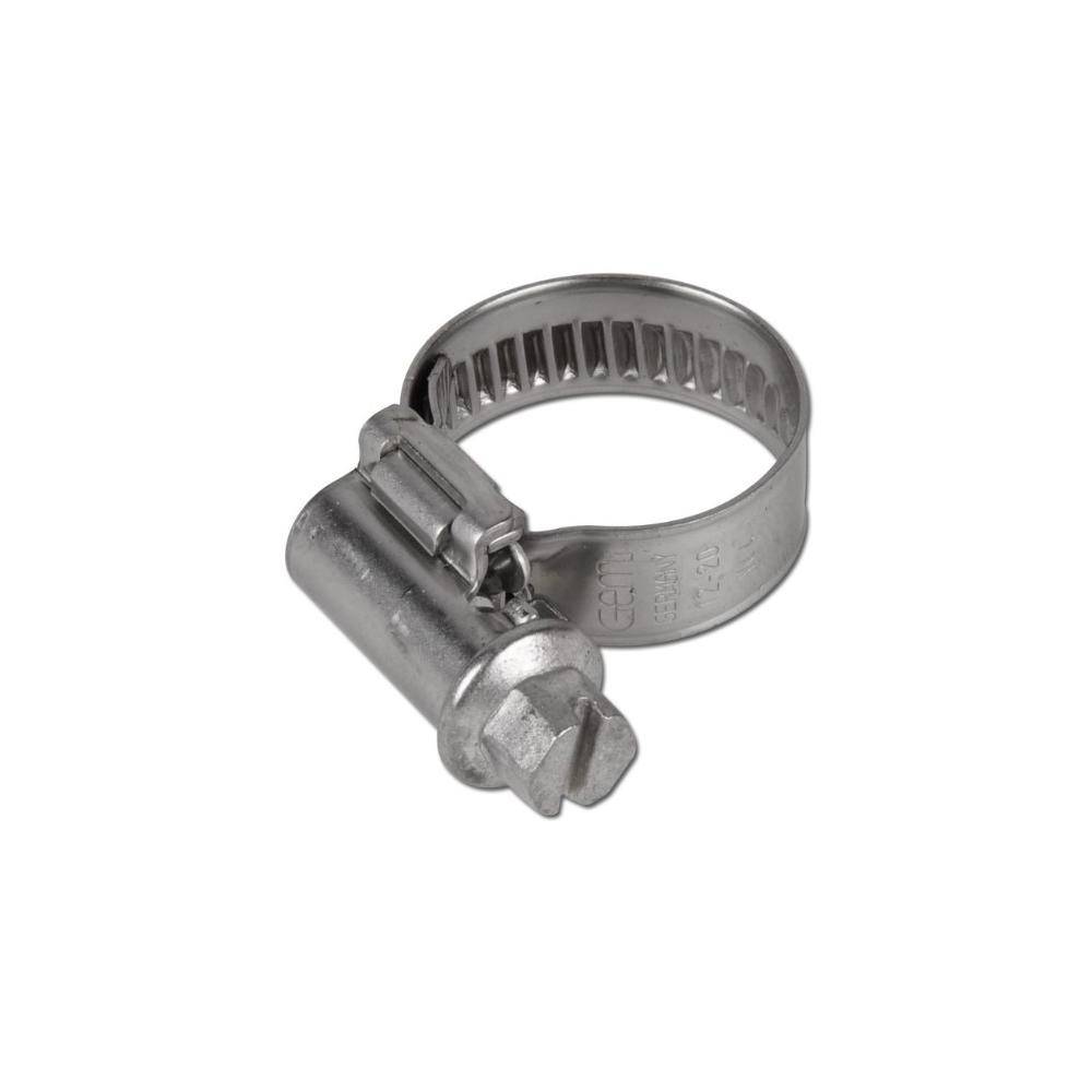 Schneckengewindeschelle - Chrom-Nickel-Stahl W4- Spannbereich-Ø 170 bis 190 mm - Breite 9 mm