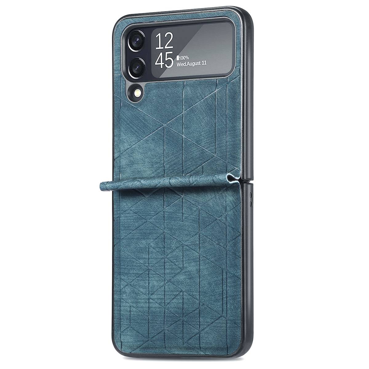 Für Samsung Galaxy Z Flip4 Faltbare Handyhülle Grün Schutz Cover