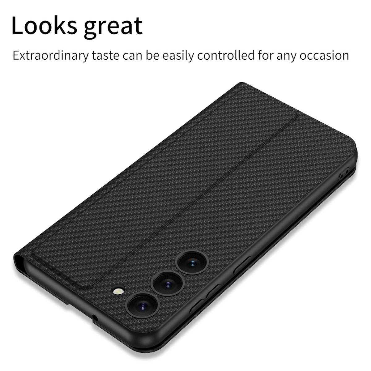 Für Samsung Galaxy S23 Plus 5G Magnet Schock Schutz Handy Tasche Grün Kunst-Leder Hülle Cover Etuis Zubehör Neu
