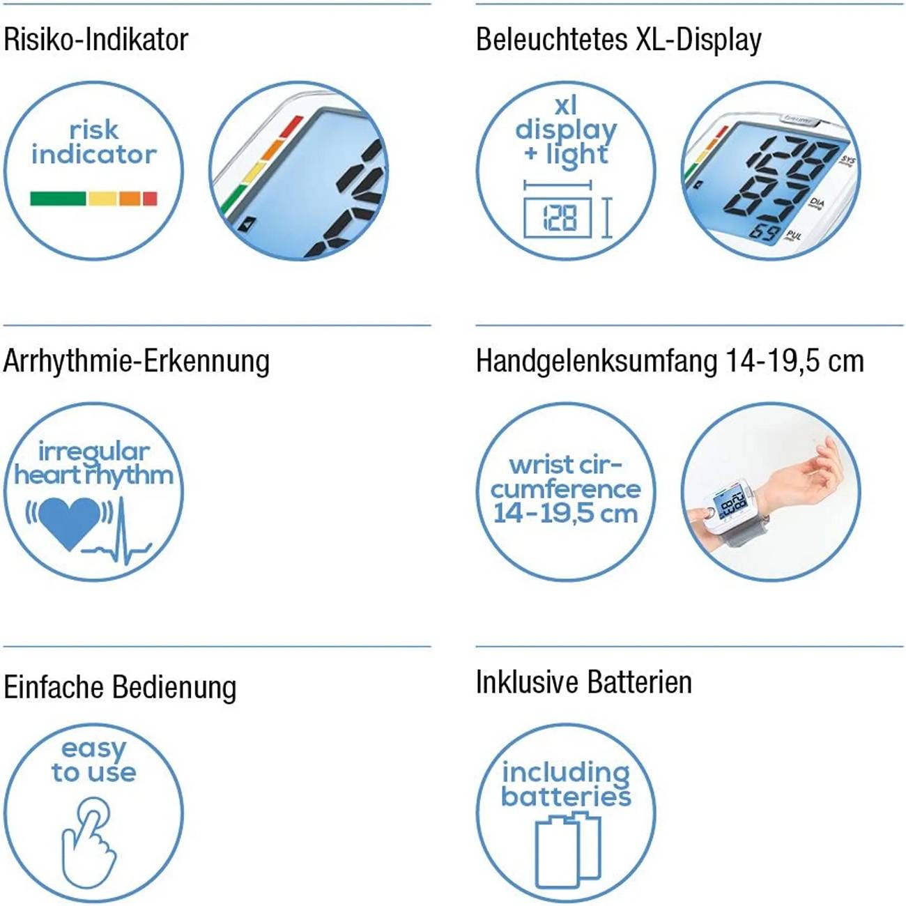 Beurer BC 44 Blutdruckmessgerät