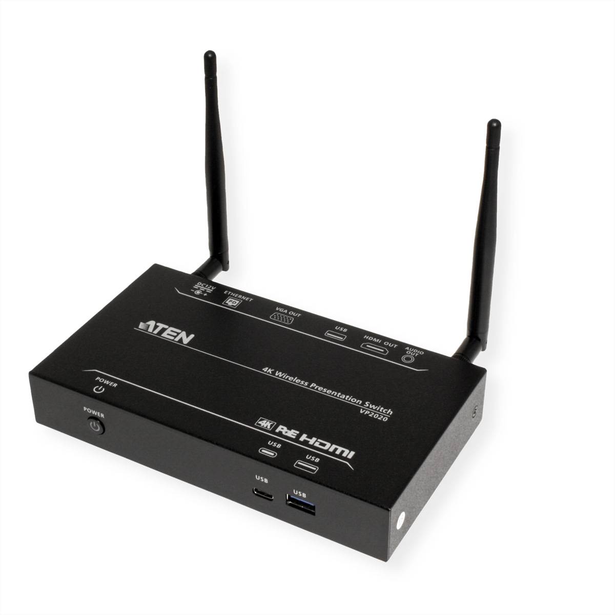 ATEN VP2020 4K Wireless Presentation Switch mit Dual View