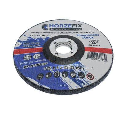 Schruppscheibe-Schleifscheiben VA/INOX 125 x 6,0 mm x 22,23 10 Stück Metall