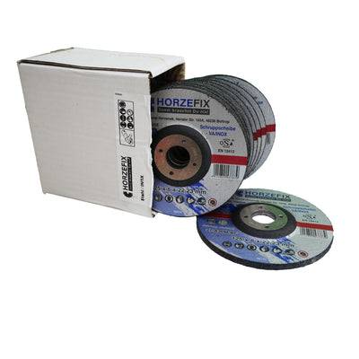 Schruppscheibe-Schleifscheiben VA/INOX 125 x 6,0 mm x 22,23 10 Stück Metall