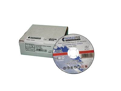 Trennscheibe Zirkon VA/INOX 125 x 1,0 mm x 22,23 Metall 1mm dünn für die Flex
