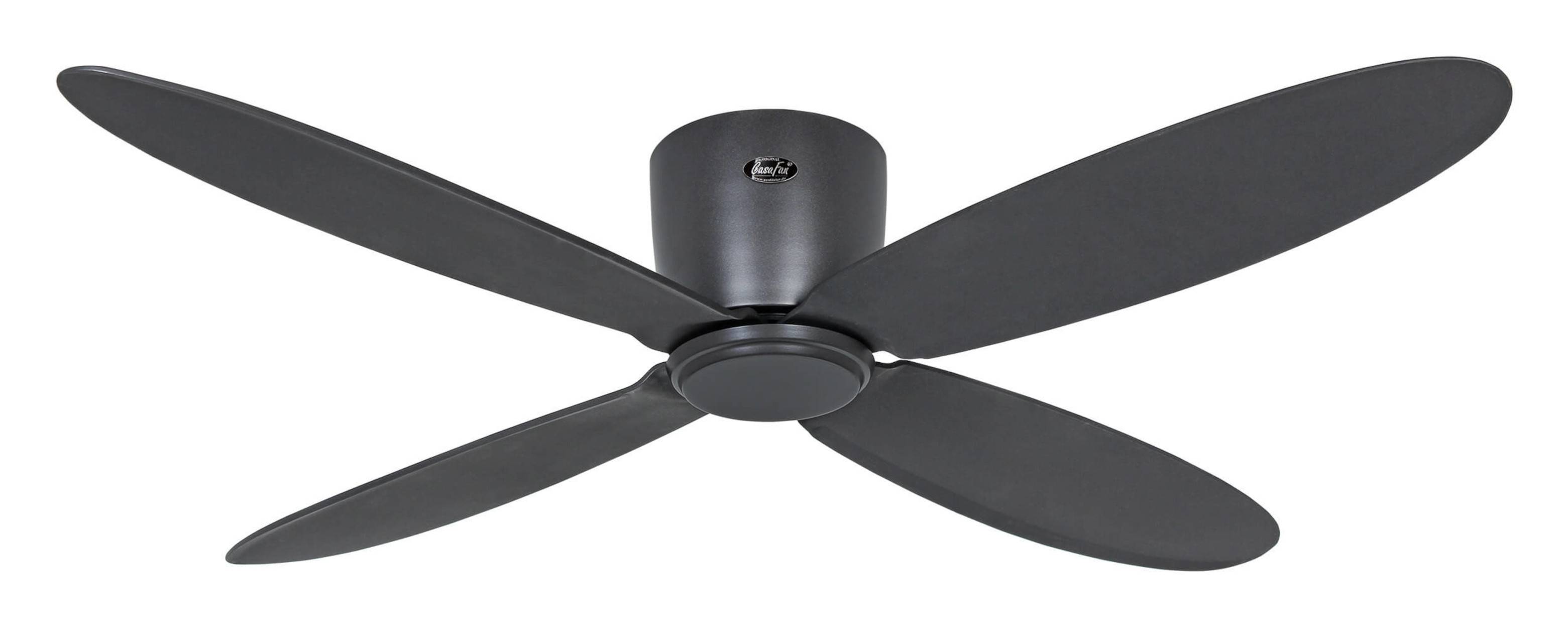 Energiespar Deckenventilator Eco Plano II 132 cm BG