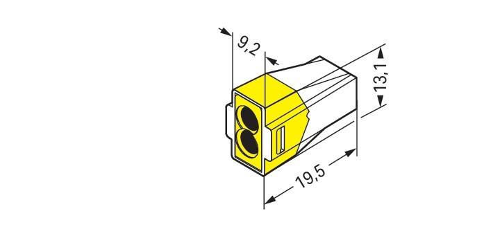 WAGO GmbH & Co. KG Verbindungsdosenklemme 773-102