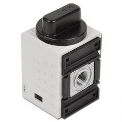 Wartungseinheit Baureihe Futura - bis 4500l/min - verblockbar - manueller Kugelhahn mit Entlüftung