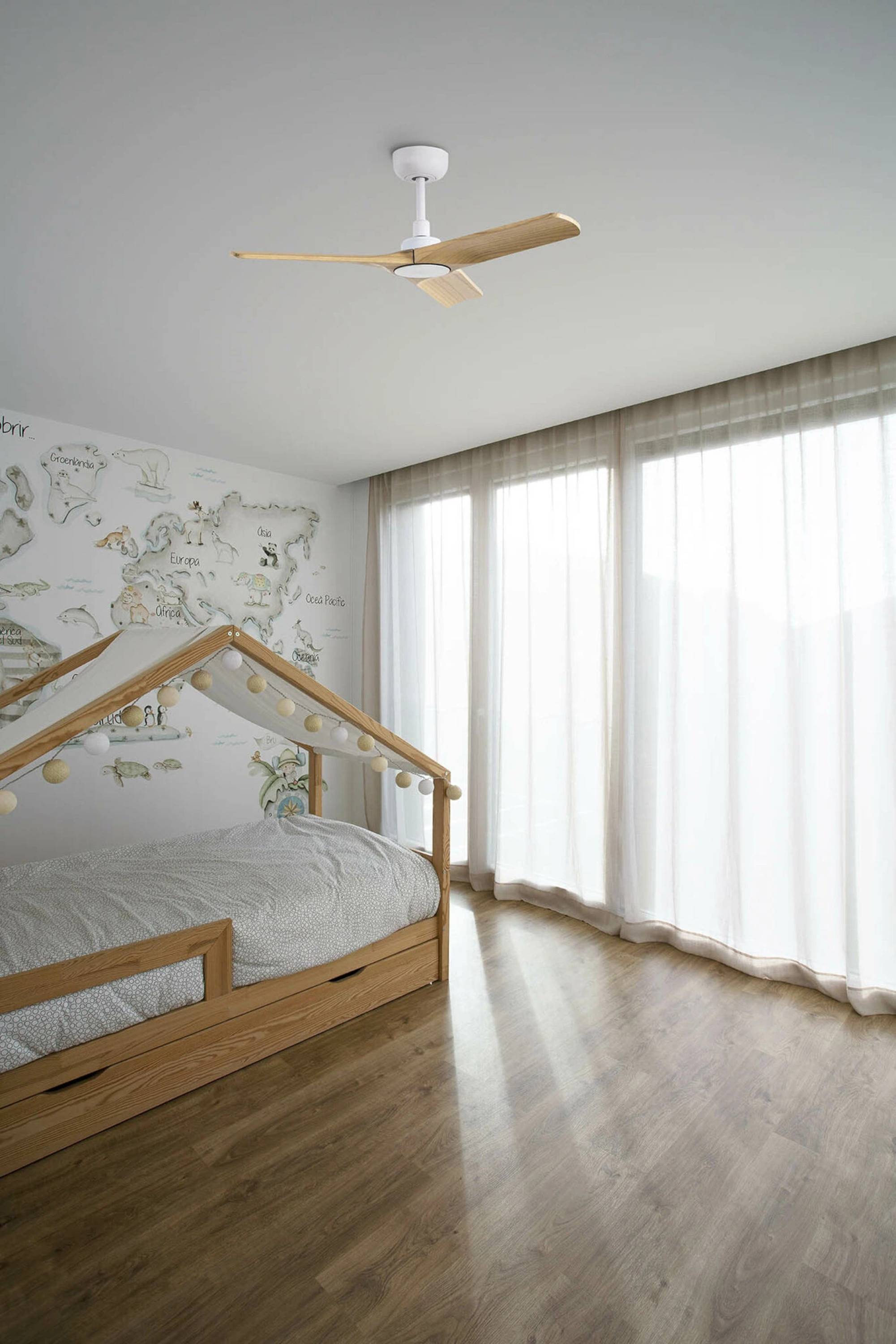 DC Deckenventilator Heywood S Weiß