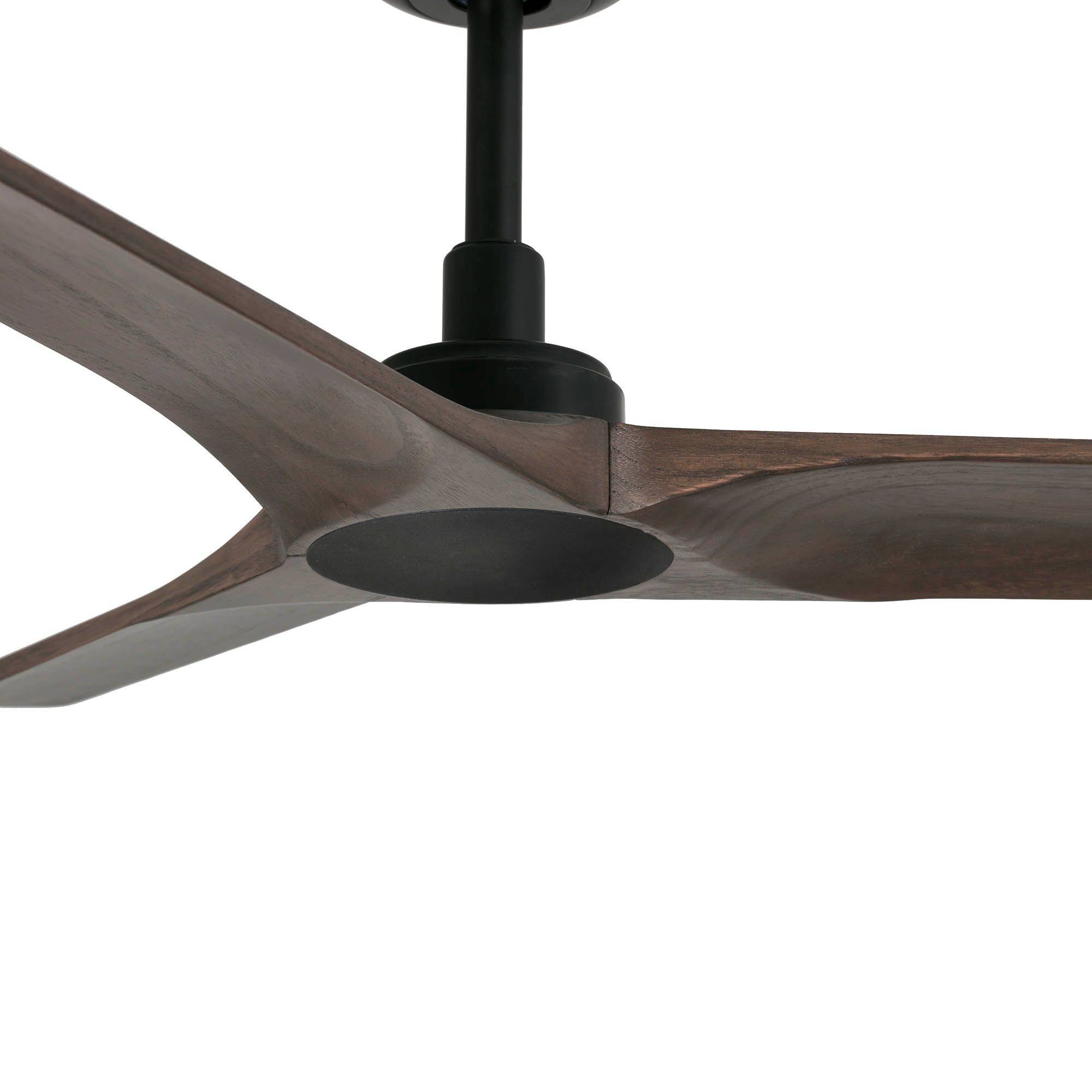 DC Deckenventilator Heywood S Schwarz mit Fernbedienung