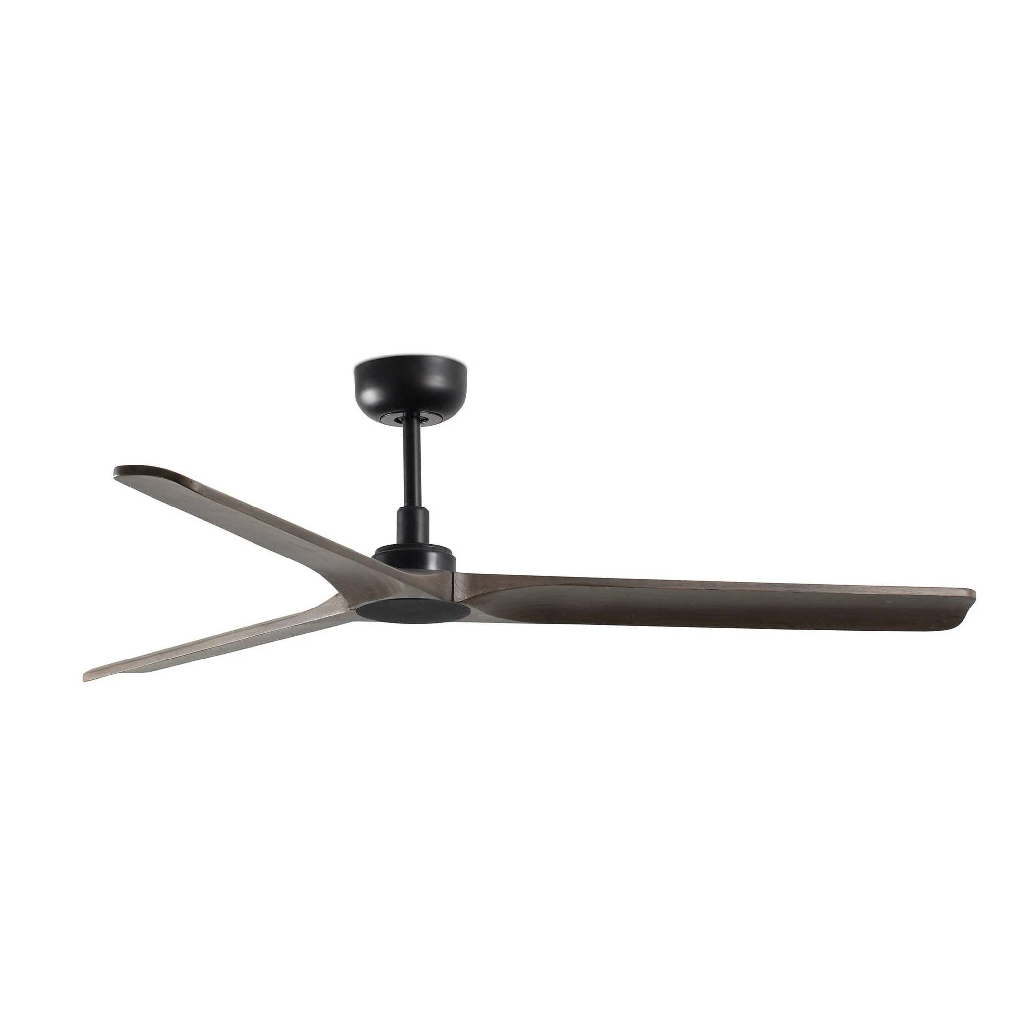 DC Deckenventilator Heywood L Schwarz mit Fernbedienung