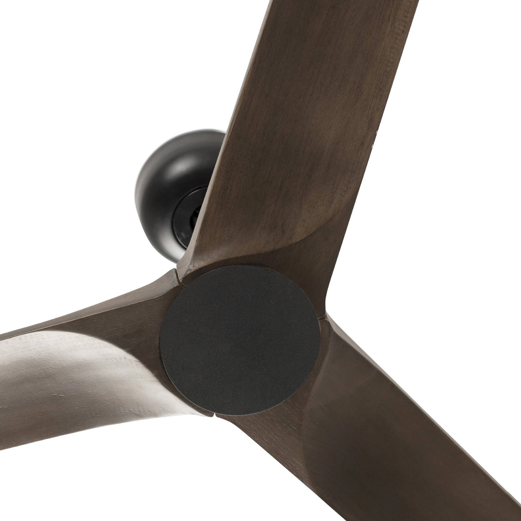DC Deckenventilator Heywood L Schwarz mit Fernbedienung