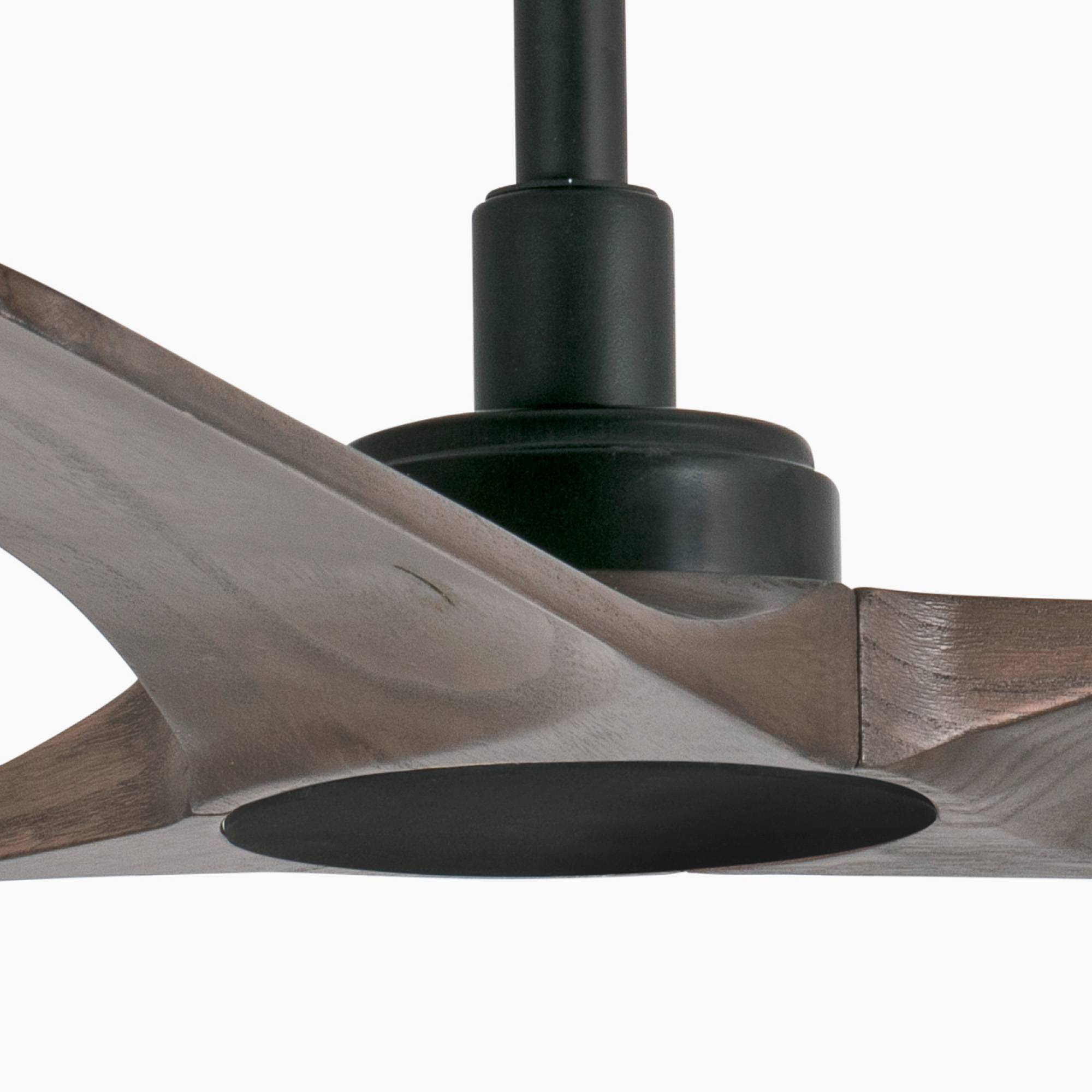 DC Deckenventilator Heywood L Schwarz mit Fernbedienung
