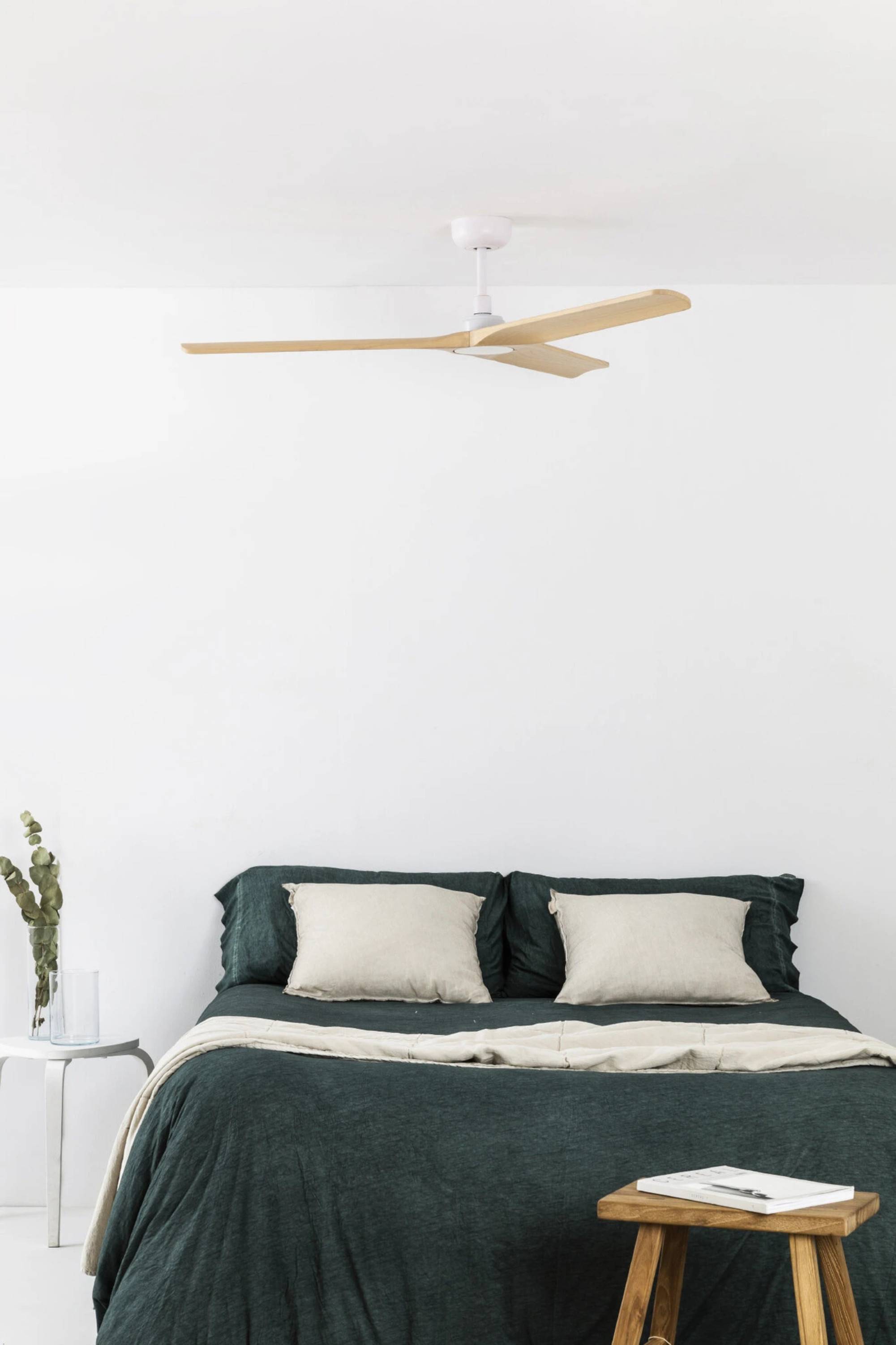 DC Deckenventilator Heywood L Weiß mit Fernbedienung