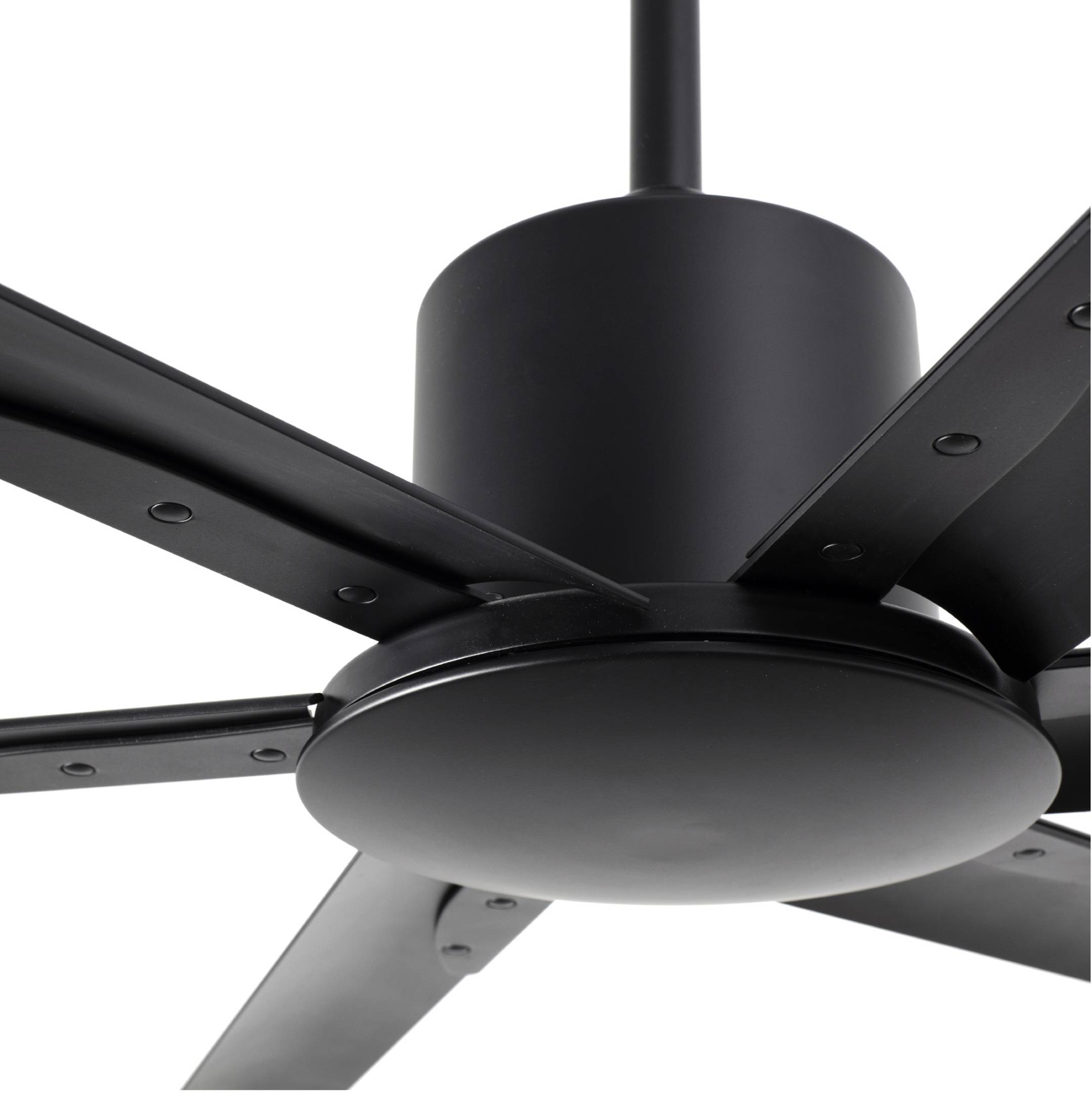 Energiespar Deckenventilator Andros Schwarz 213 cm