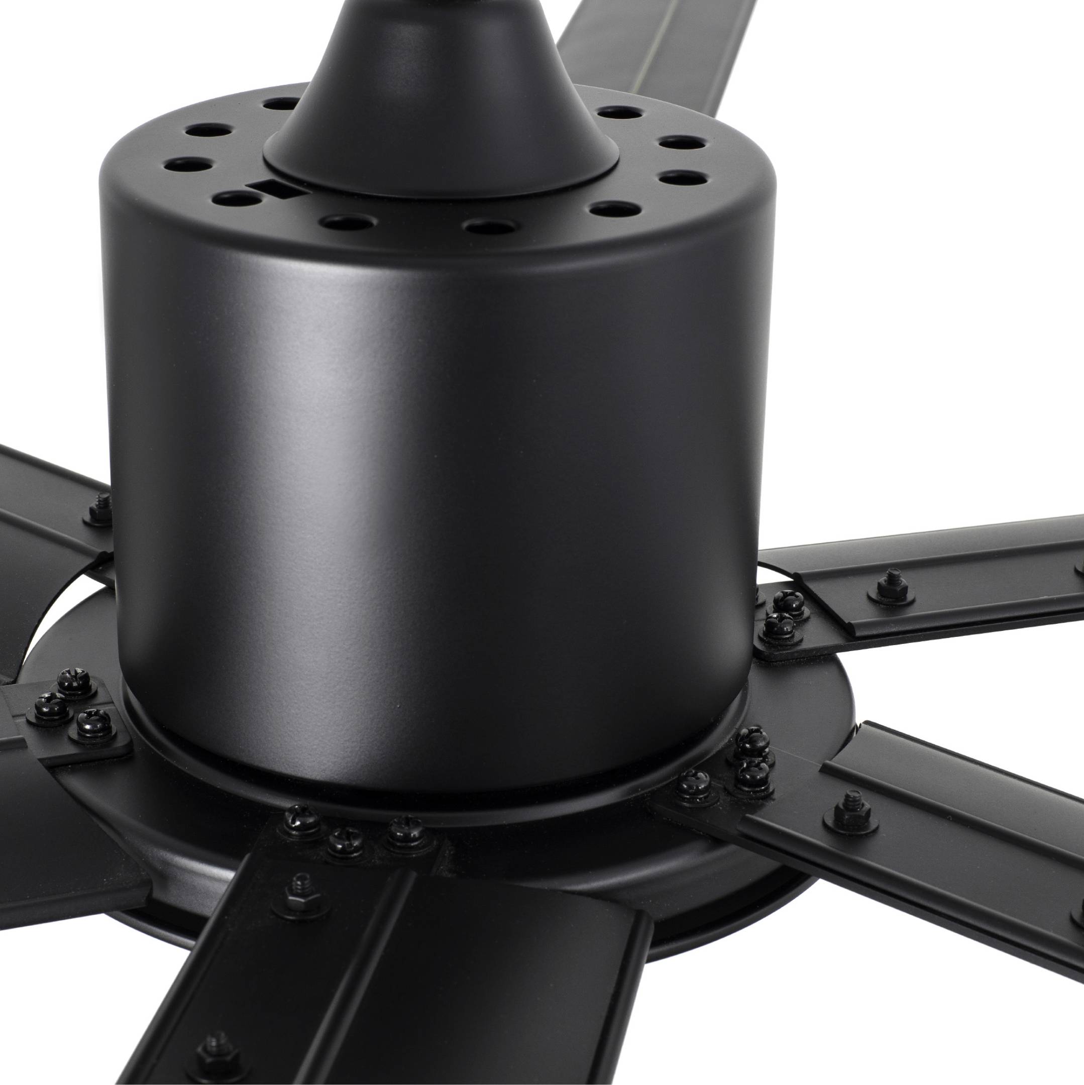 DC Deckenventilator Andros Schwarz 213 cm mit Fernbedienung