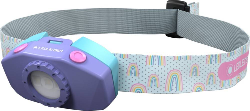 LED LENSER® Stirnlampe f. Kinder Kidled2 purple