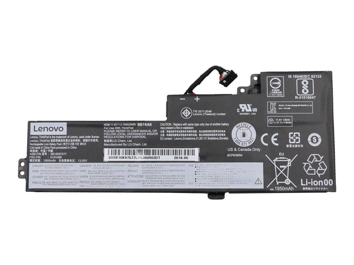 LENOVO - LG Chem - Laptop-Batterie - Lithium-Ionen - 3 Zellen