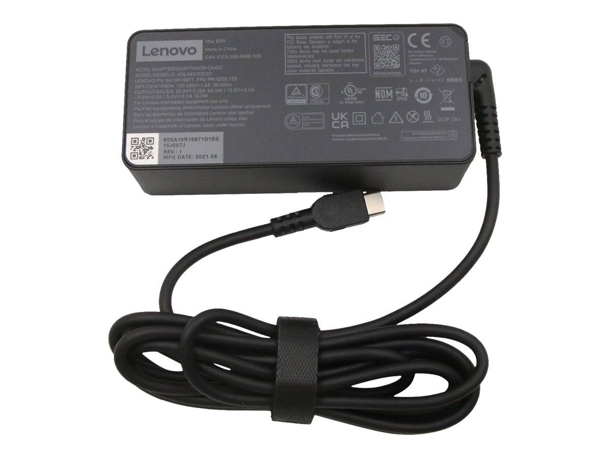Lenovo - Netzteil - Wechselstrom 100-240 V - 65 Watt