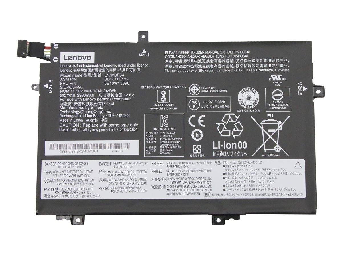 LENOVO - Simplo - Laptop-Batterie - Lithium-Ionen - 3 Zellen