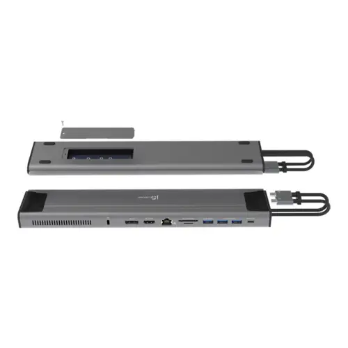 j5create JCD552 - Dockingstation - USB-C 3.2 Gen 2 x 2 j5create JCD552 - Dockingstation - USB-C 3.2 Gen 2 x 2