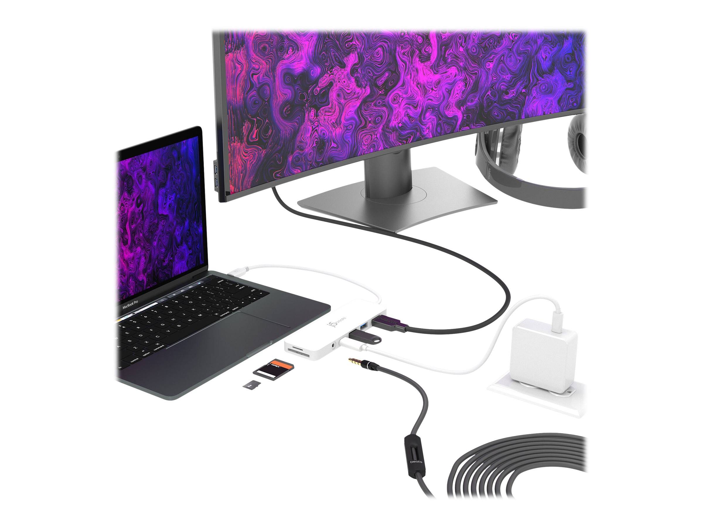 j5create JCD373 - Dockingstation - USB-C 3.1