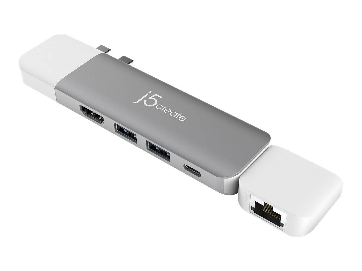 j5create JCD389-N - Mini-Dock - USB-C - HDMI