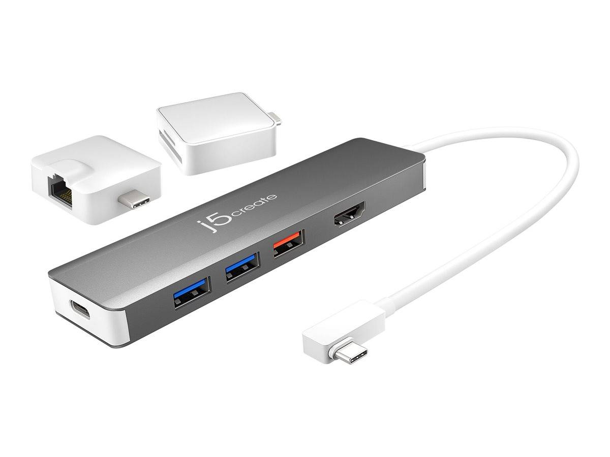j5create JCD375 - Dockingstation - USB-C 3.1 Gen 2