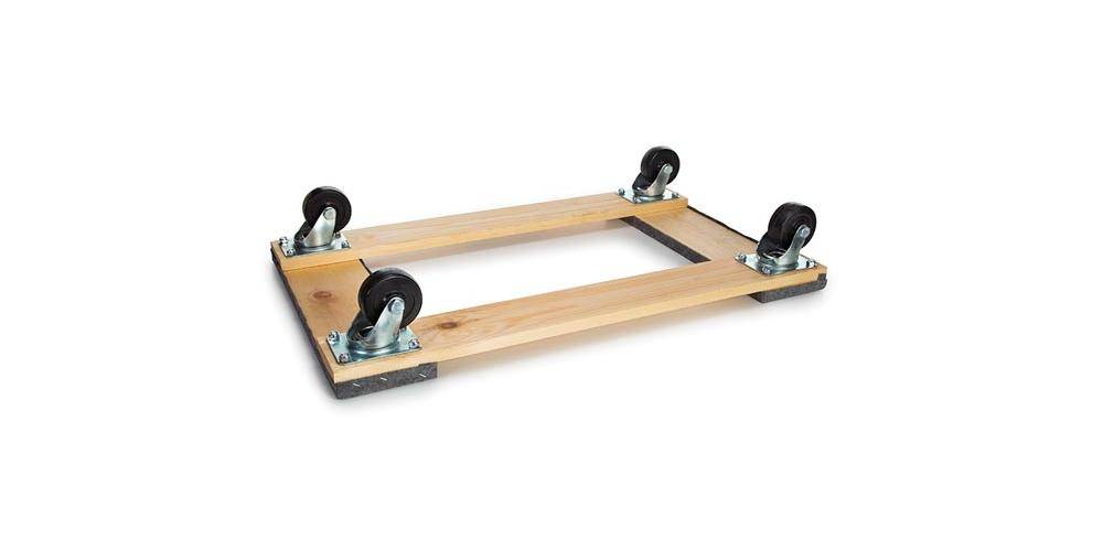 Toolland TRANSPORT-ROLLER - RECHTECKIG - 760 x 460 mm - MAX.