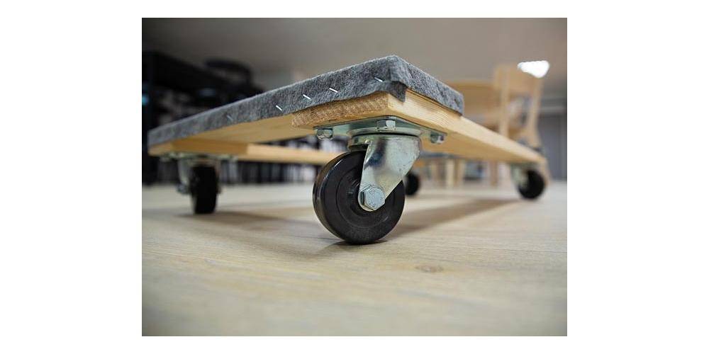 Toolland TRANSPORT-ROLLER - RECHTECKIG - 760 x 460 mm - MAX.