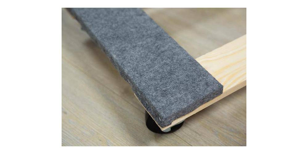 Toolland TRANSPORT-ROLLER - RECHTECKIG - 760 x 460 mm - MAX.