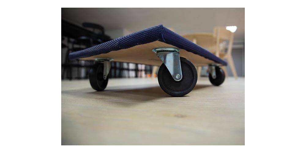 Toolland TRANSPORT-ROLLER - RECHTECKIG - 650 x 400 mm - MAX.