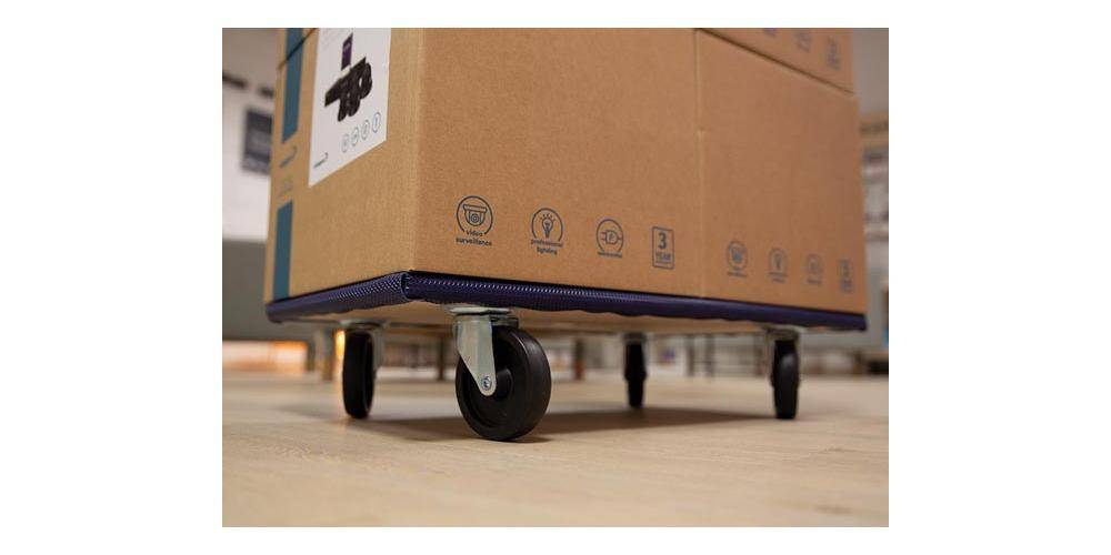 Toolland TRANSPORT-ROLLER - RECHTECKIG - 650 x 400 mm - MAX.