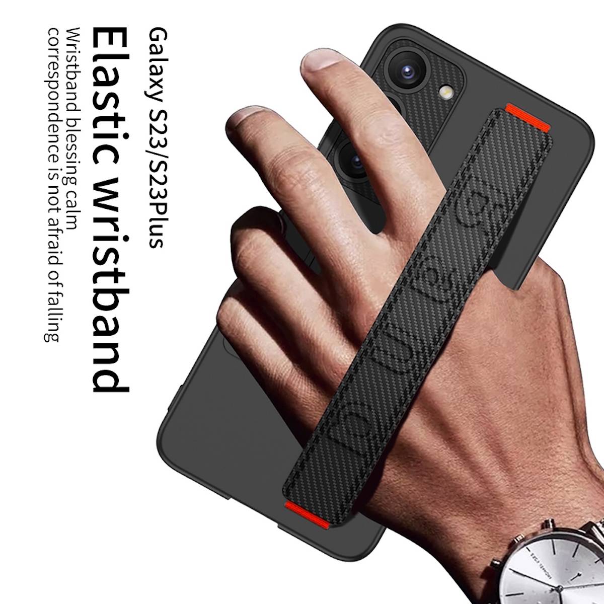 Für Samsung Galaxy S23 Plus 5G TPU Armband Handy Tasche Hülle Cover