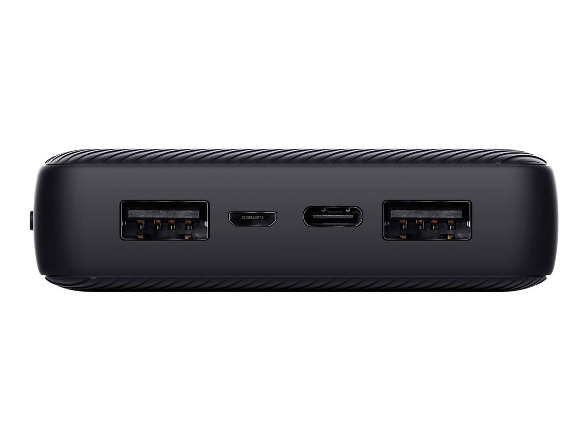 Trust Primo - Powerbank - 20000 mAh - 74 Wh - 15 Watt - 3 A - Fast Charge - 3 Ausgabeanschlussstellen (2 x USB, 24 pin U