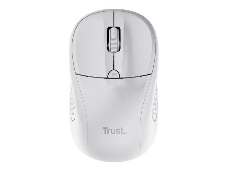 Trust Primo - Maus - rechts- und linkshändig - optisch - 4 Tasten - kabellos - 2.4 GHz - kabelloser Empfänger (USB)