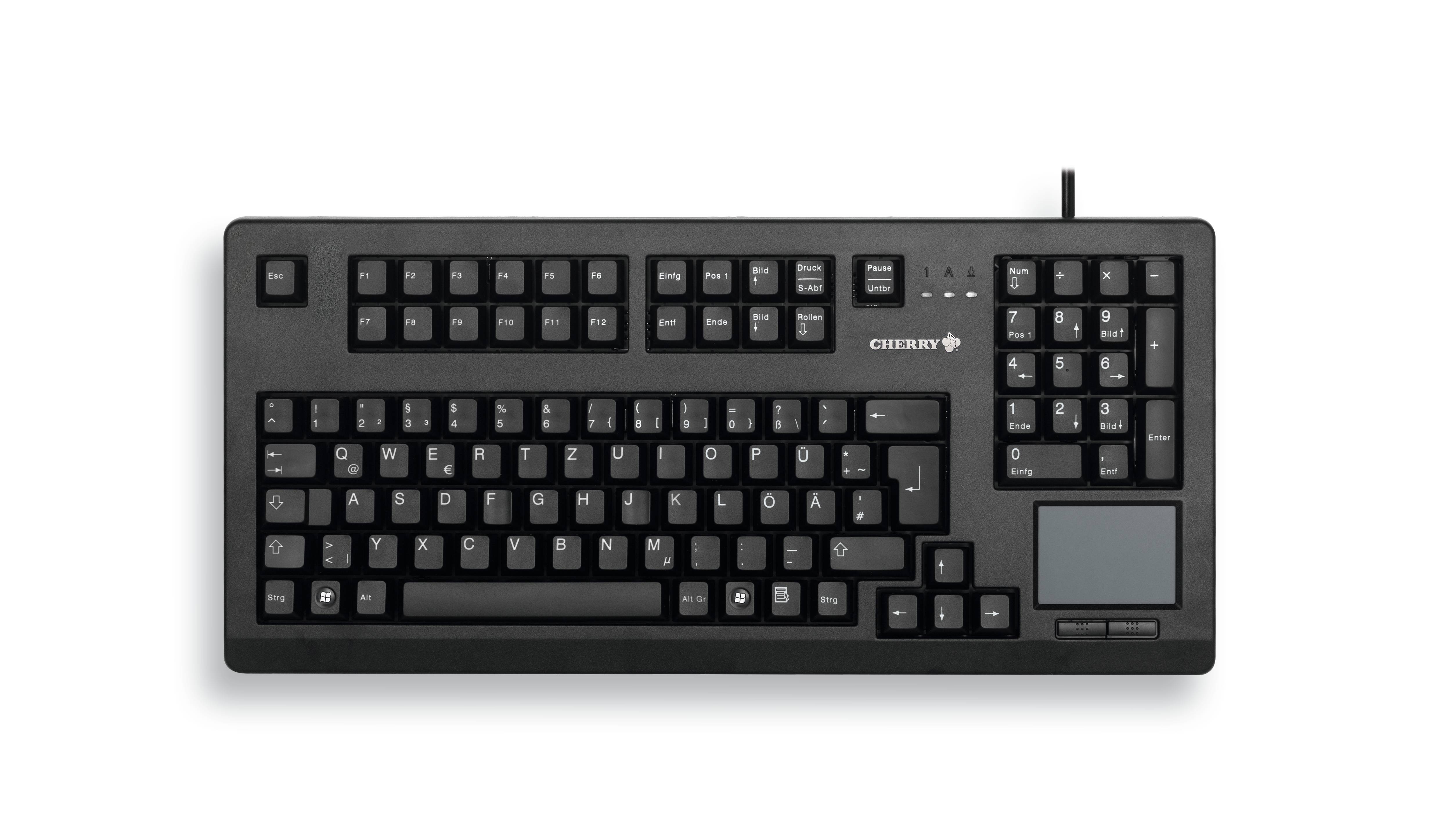 Cherry TouchBoard G80-11900 - Tastatur - mit Touchpad