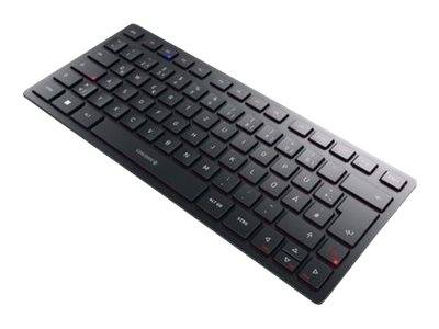 Cherry KW 9200 MINI - Tastatur - kabellos - 2.4 GHz, Bluetooth 5.0 - QWERTY - GB