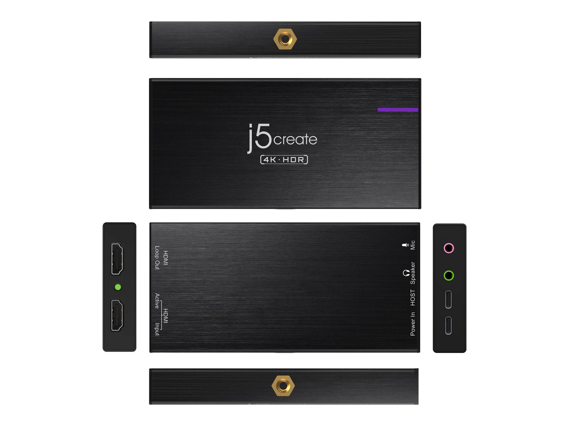 j5create JVA14 - Videoaufnahmeadapter - USB-C 3.2 Gen 1