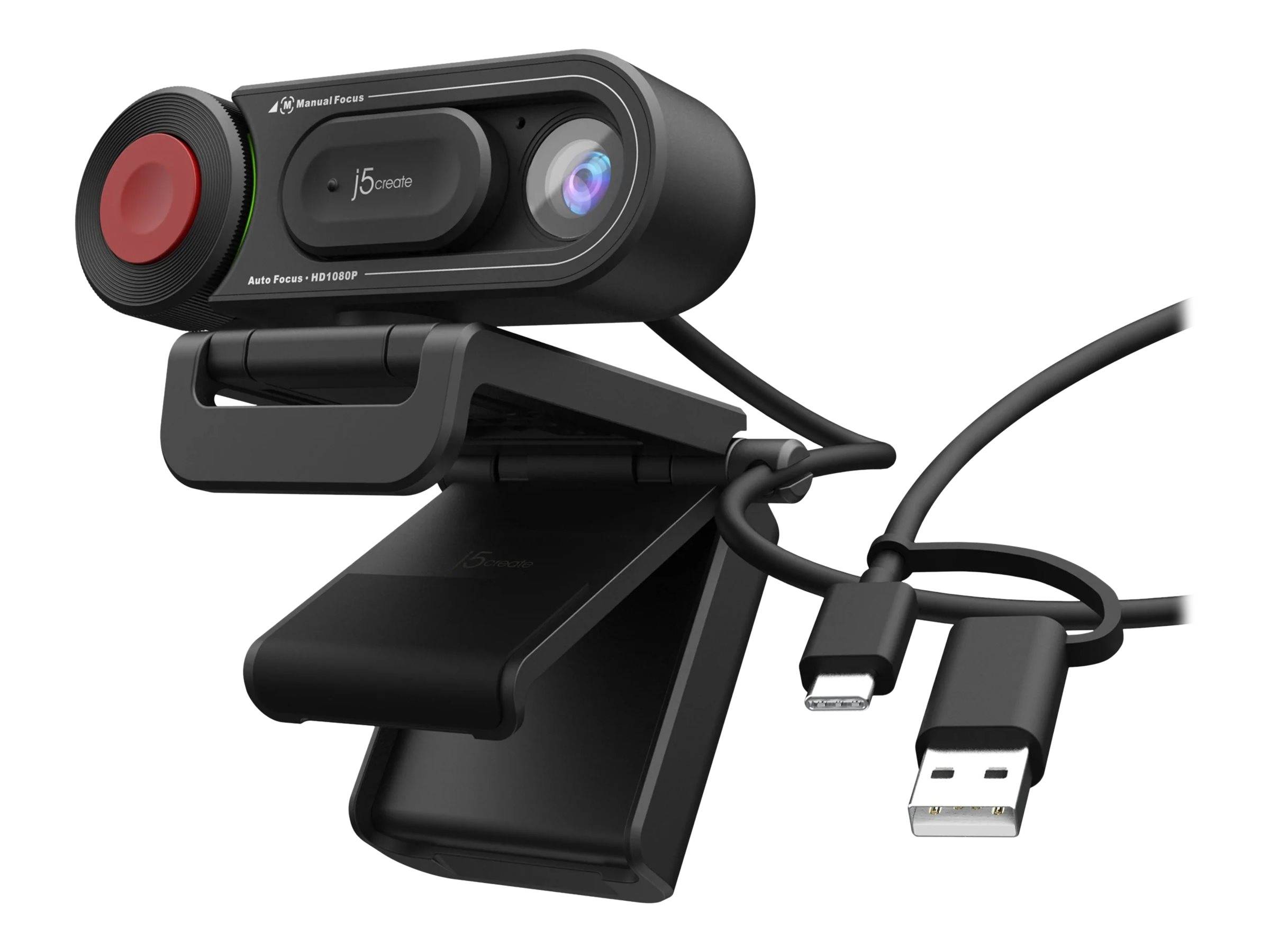 j5create JVU250 - Webcam - Farbe - 2 MP - 1920 x 1080