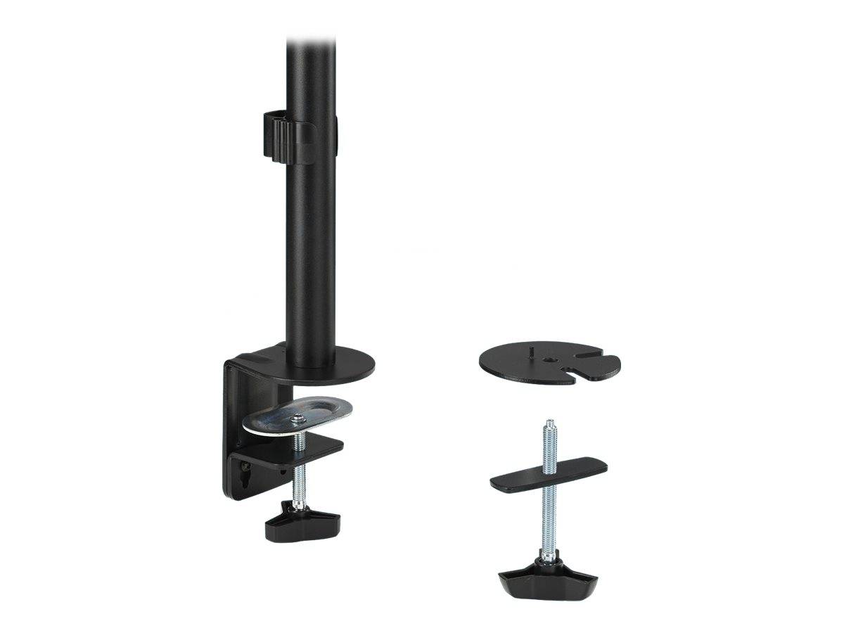 Kensington Befestigungskit (Doppelarm, C-Halterung 10 - 88 mm, Tüllenmontage 10 - 88 mm, Stange, 2 VESA-Platten) - Voll beweglich - für 2 LCD-/Plasm