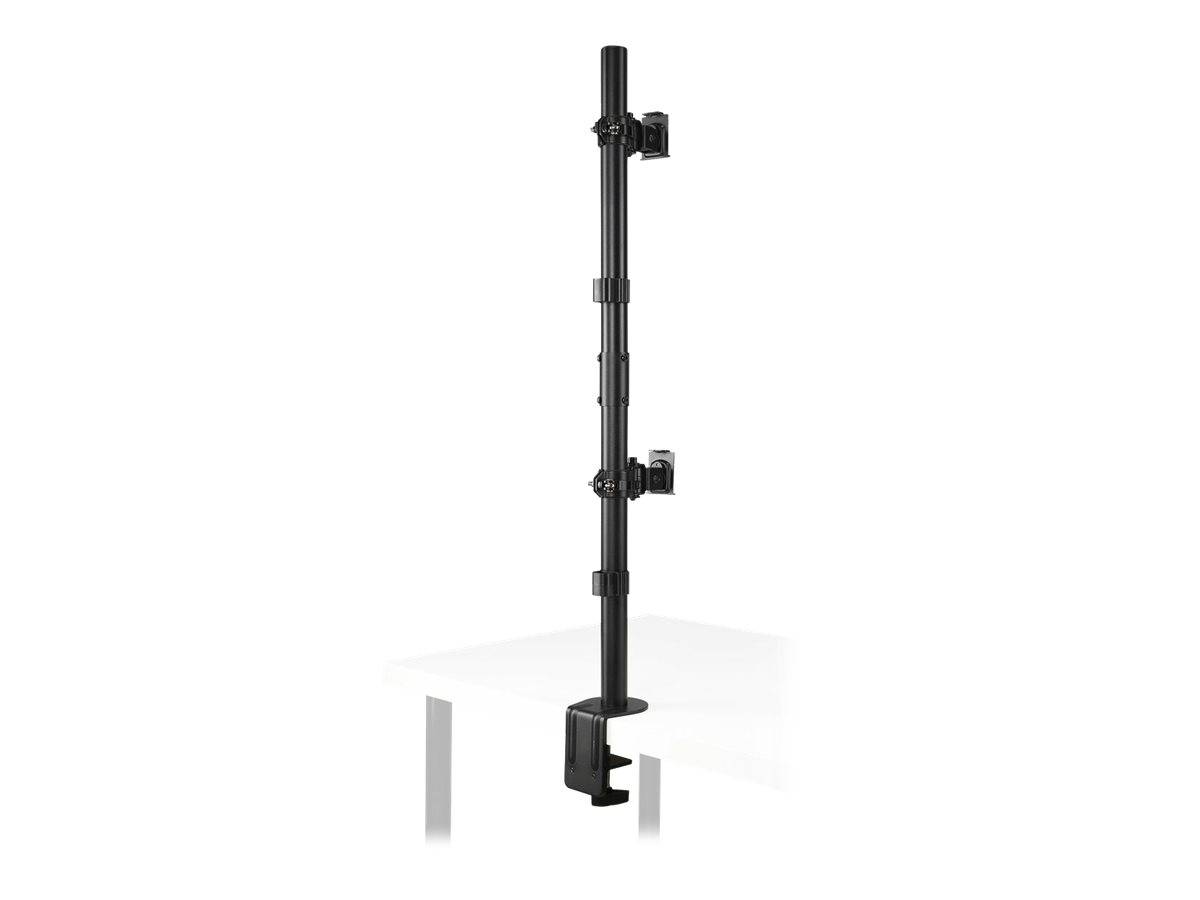 Kensington Befestigungskit (Doppelarm, C-Halterung 10 - 88 mm, Tüllenmontage 10 - 88 mm, Stange, 2 VESA-Platten) - Voll beweglich - für 2 LCD-/Plasm