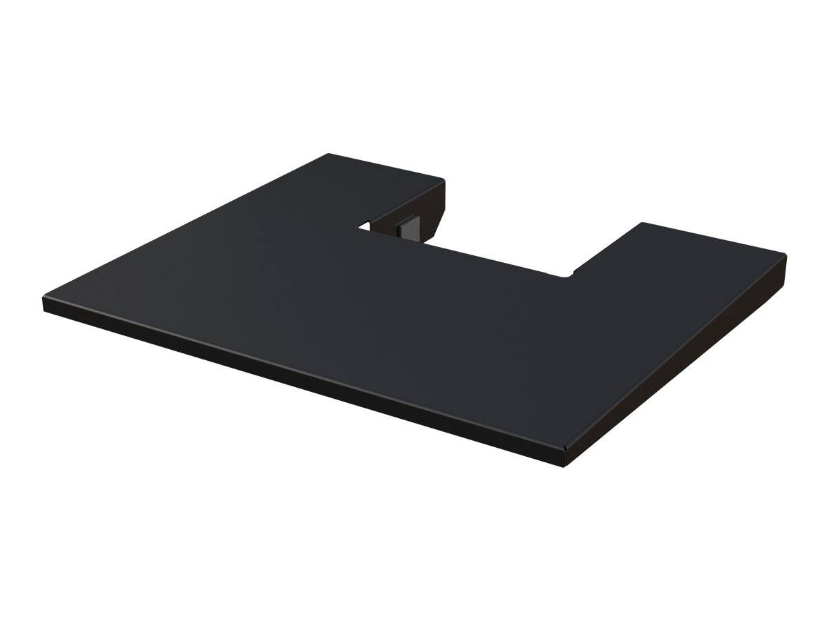 Kindermann Montagekomponente (Ablagetisch vorne) - Schwarz - RAL 9005 - Säule