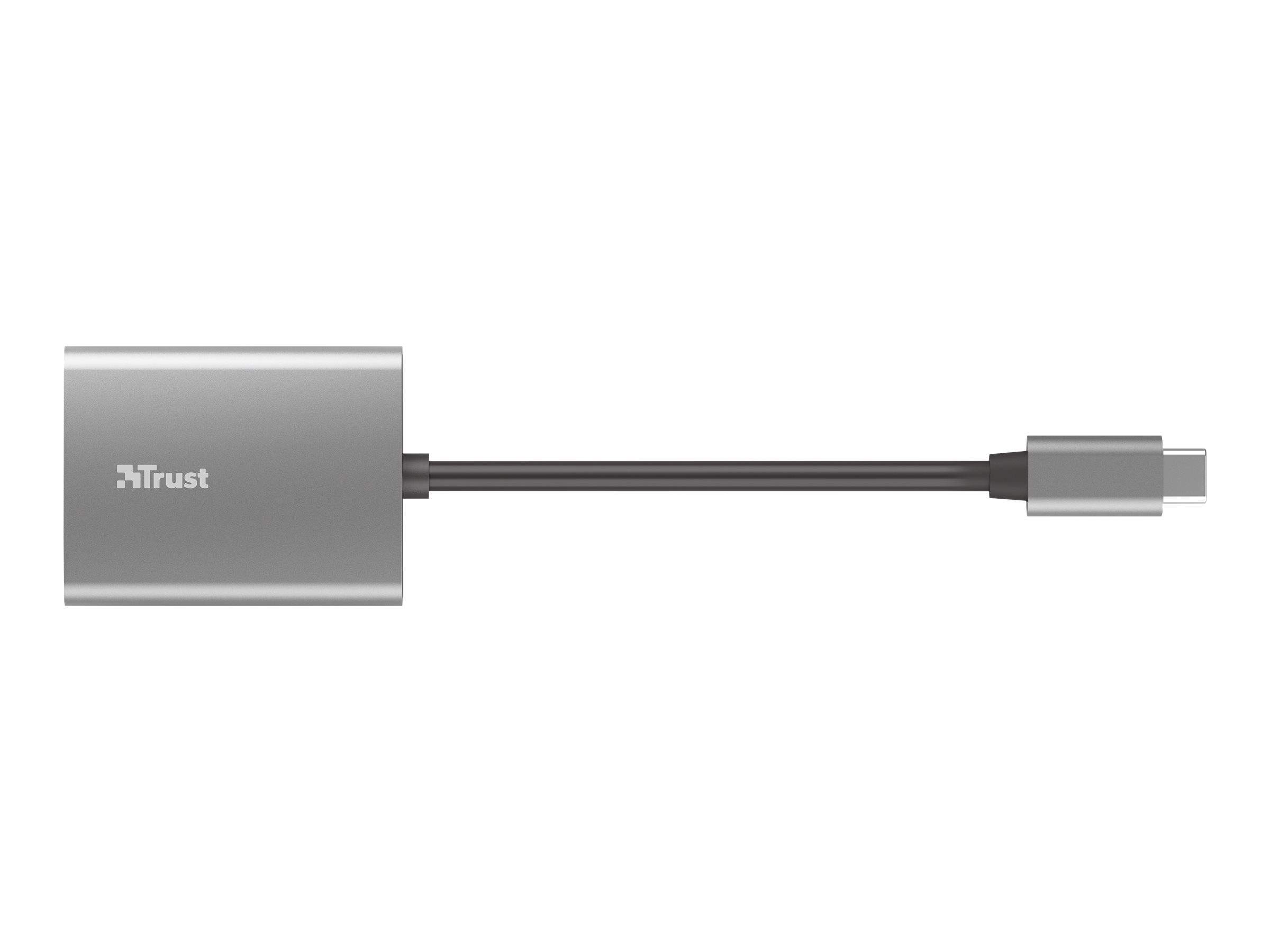 Trust Dalyx - Kartenleser (microSD, SDHC, SDXC)USB-C 3.2 Gen 1